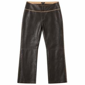 For Joseph Genuine Leather Brown Pants Size 27